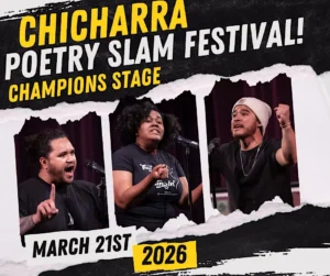Chicharra Poetry Slam Festival — Champions Stage 2026