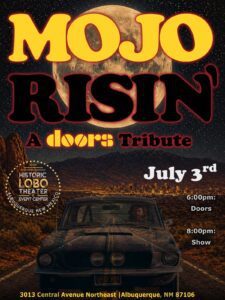 Mojo Risin’ A Doors Tribute Band