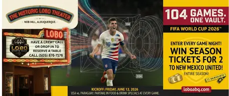 FIFA World Cup 2026 at The Lobo Sports Vault - all 104 games, every screen, win season tickets