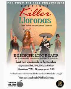 Killer Lloronas and Other Misconstrued Stories at the Lobo Theater (Friday, September 18)