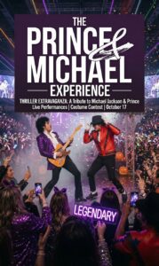 The Prince & Michael Experience: A Michael Jackson and Prince Tribute at the Lobo Theater (Saturday, October 17)